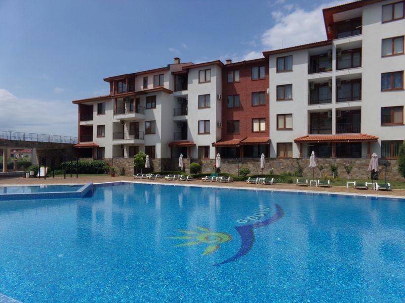 Studio Apollon 6 Aparthotel Ravda Buitenkant foto