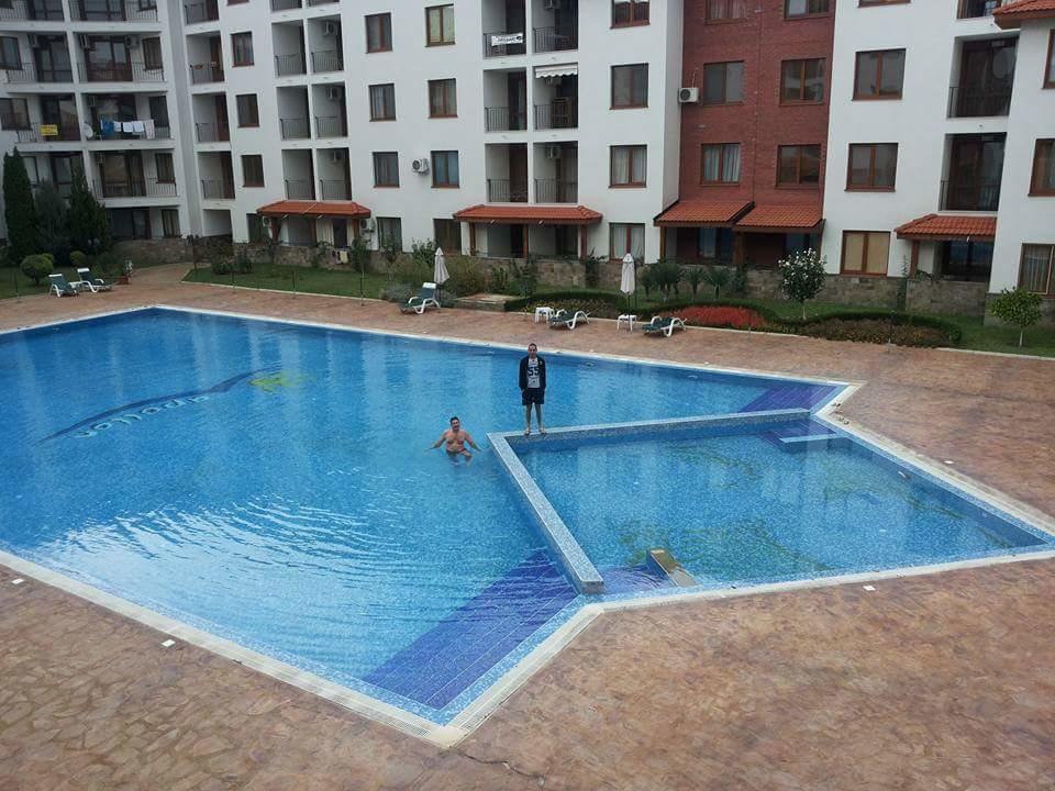 Studio Apollon 6 Aparthotel Ravda Buitenkant foto